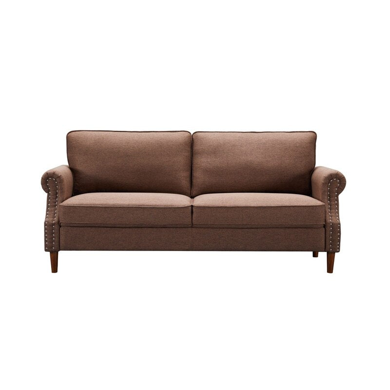 brown sleeper sofa